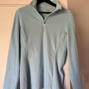 Spyder Light Blue Quarter-Zip Pullover